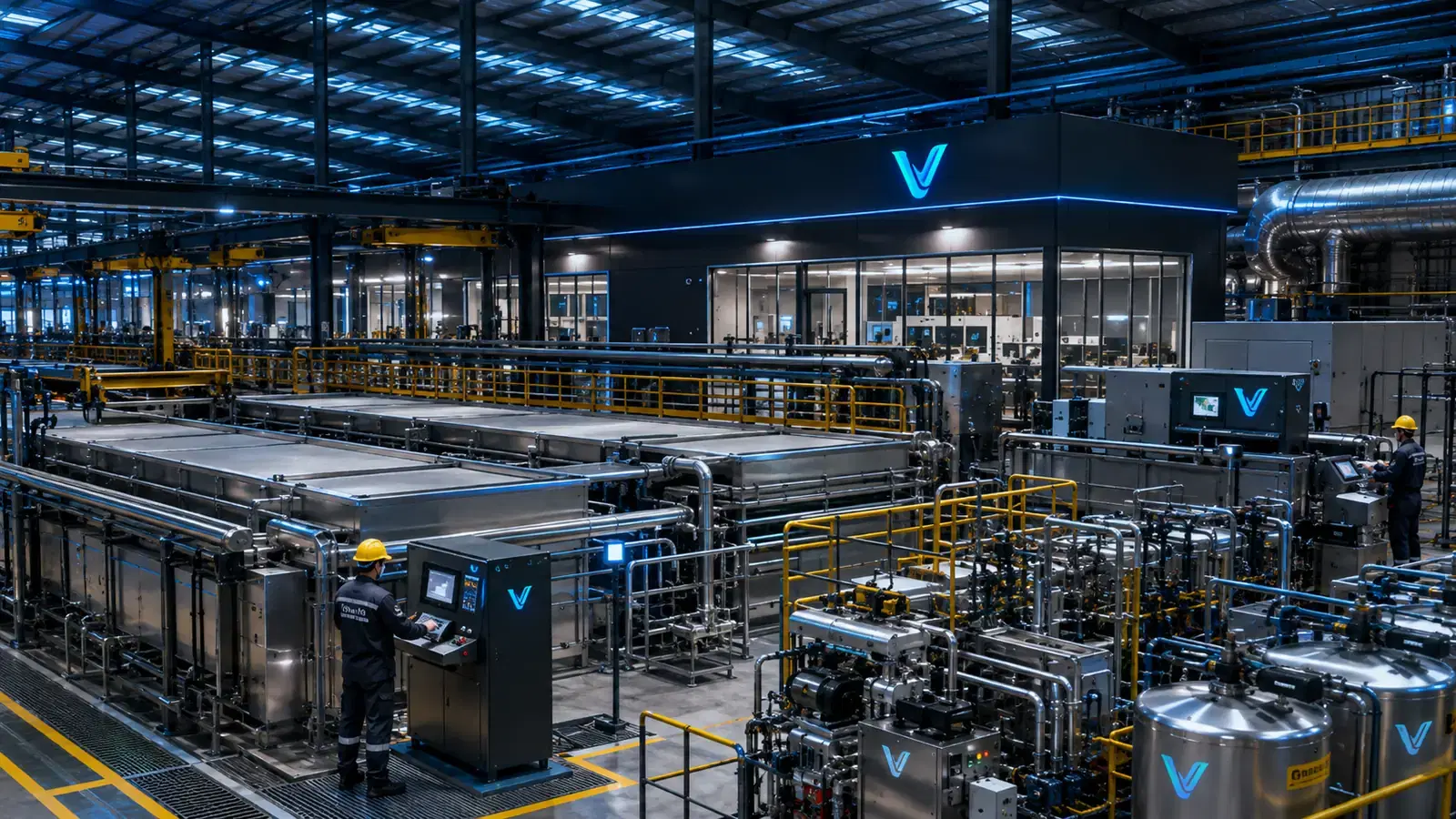 Voltron physical manufacturing plant